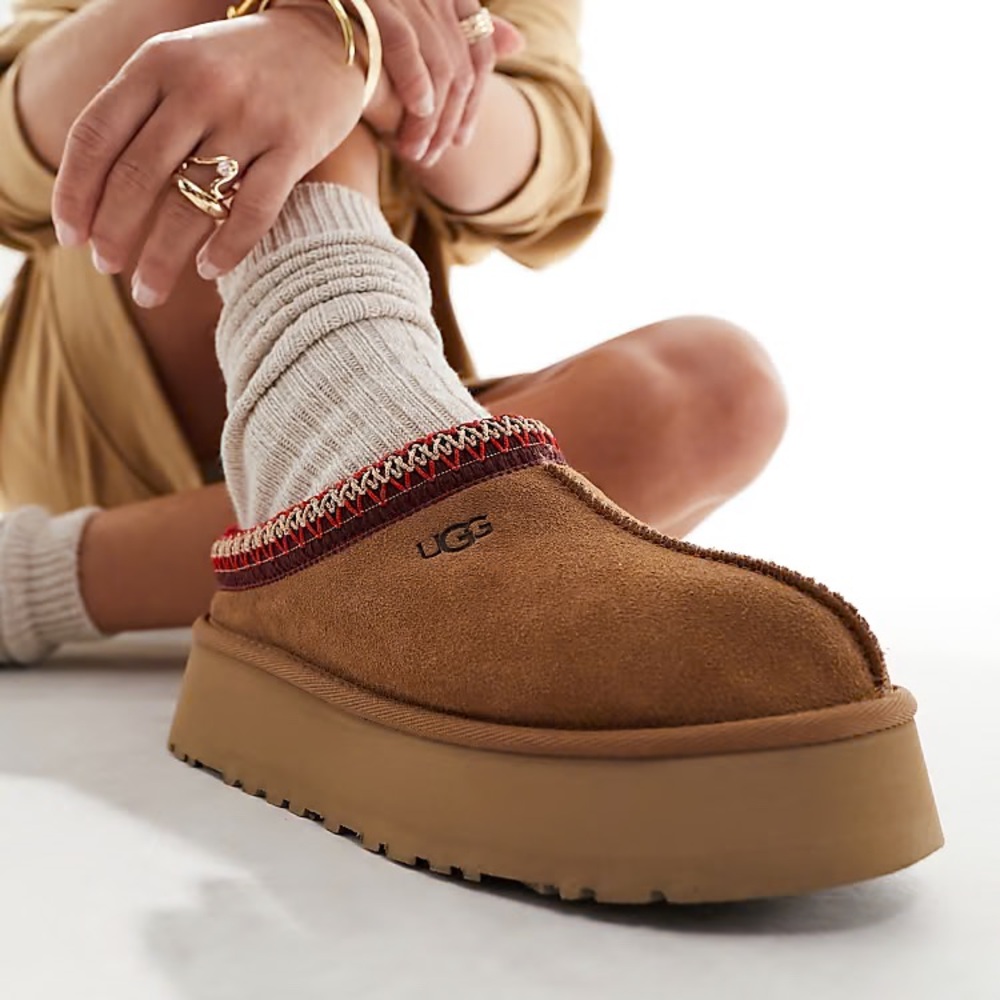 *NEW* UGG Women's Tazz II Chestnut Platform Mules